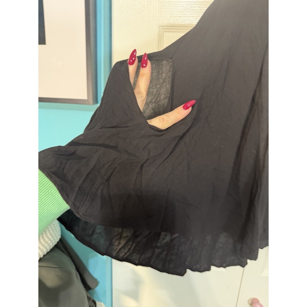 Lolly Flowey Top Black Size XS - Picture 4 of 5
